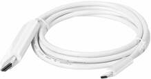 Kaabel USB-C/HDMI Club 3D CAC-1514, 1.8 m, valge