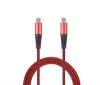 Kaabel USB-C 2GO 797195, 1 m, punane