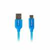USB-C/USB-A kaabel Lanberg CA-USBO-22CU-0018-BL, 1,8 m, sinine