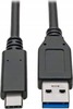Kaabel USB-C/USB-A PremiumCord ku31ck05bk, 0.5 m, must