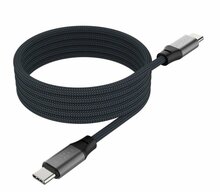 USB-C kaabel Fixed FIXDBM-CC2-GR, 2 m, 240W, magnetiline, hall