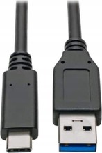 Kaabel USB-C/USB-A PremiumCord ku31ck05bk, 0.5 m, must