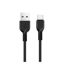 USB kaabel USB A/USB-C Hoco X20, 1 m, must