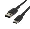 Kaabel USB-A/USB-C Belkin CAB002BT2MBK, 2 m, must