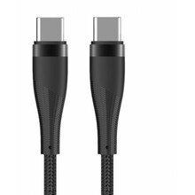 Kaabel USB-C Maxlife MXUC-08, 1 m, must