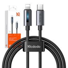 Kaabel USB-C/Lightning Mcdodo CA-5710, 1,2 m, must
