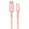 Kaabel USB-C TB, 1 m, roosa