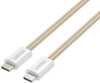 Kaabel USB-C Unitek C14141ACL01-1M, 1 m, beež