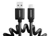 Kaabel USB-C/USB-A Axagon BUCM-AM20TB, 1,1 m, must