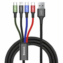 Kaabel 4in1 Baseus CA1T4-B01, 1,2 m, must