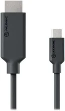 Kaabel USB-C/HDMI Alogic Elements Series, 4K 60 Hz, 2 m, must