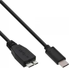 Kaabel USB-C InLine 35726, 0,5 m, must