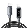 Kaabel USB-C/Lightning Joyroom S-A55 StarFlight, 1,2 m, 30W, must