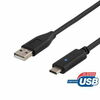 Kaabel USB Deltaco USBC-1004, USB 2.0 C-A, 1 m, must
