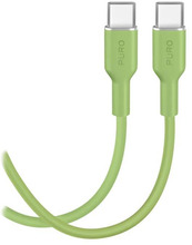 Kaabel USB-C Puro ICON, 1,5 m, roheline