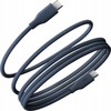 Kaabel USB-C Energea Helix 60, magnetiline, 1.5 m, sinine, 60W