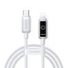 Kaabel USB-C - Lightning Joyroom S-A55 StarFlight, 1,2 m, 30W, valge
