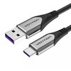 Kaabel USB-C/USB-A Vention COFHG, 1,5 m, hall