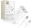 Laadija Tech-Protect NC20W, PD 20W, 1-Port, USB-C - Lightning kaabel 100 cm, valge