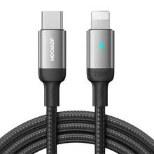 Kaabel Lightning/USB-C Joyroom S-CL020A10, 1,2 m, must