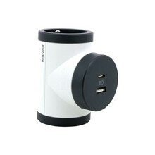Toiteadapter Legrand AC-B/C, 2xP+Z, USB