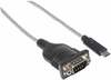 Adapter USB-C/RS-232 Manhattan, 0,45 m