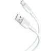Kaabel USB-A/USB-C XO NB212, 1 m, valge