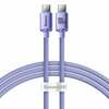 USB-C kaabel Baseus CAJY000605, 1,2 m, lilla