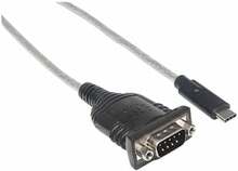 Adapter USB-C/RS-232 Manhattan, 0,45 m