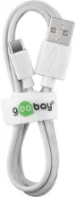 Kaabel USB-A/USB-C Goobay 59132, 3 m, valge