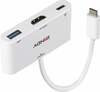 Adapter USB-C/HDMI Lindy 43340, 0,18 m, valge