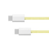 Kaabel USB-C Kruger&Matz Basic, 60 W, 1,5 m, kollane