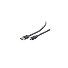 Kaabel USB-C/USB-A Gembird CCP-USB3-AMCM-0.5M, 0.5 m, must