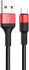 Kaabel USB-A/USB-C Hoco Xpress X26, 1 m, must/punane