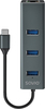 USB-C jagaja Savio AK-57, 3 x USB-A, RJ-45 Gigabit Ethernet, hall