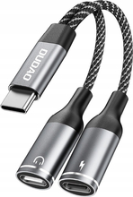 Adapter USB-C Dudao L13C+, 2in1, hall