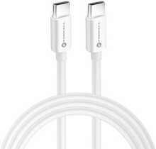 Kaabel USB-C Forcell, 2 m, valge