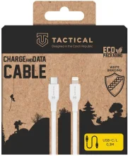 Kaabel USB-C/Lightning Tactical Stitch Thread, 0,3 m, valge