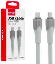 Kaabel USB-C AMIO X111 AMIO-04293, 3 m, 60W