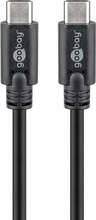USB-C kaabel Goobay, 1.5 m, must