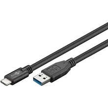 Kaabel USB-C/USB-A Goobay 73141, 3 m, must
