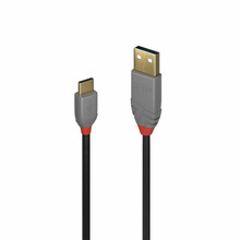 Kaabel USB-C/USB-A Lindy 36886, 1 m, antratsiit
