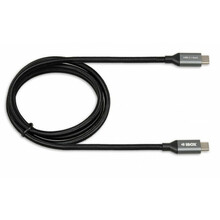 USB-C kaabel IBOX IKUMTC31G2, 1 m, must