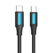 Kaabel USB-C/Mini-B Vention COWBF, 1 m, must