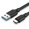 Kaabel USB-A/USB-C Ugreen US184, 0,5 m, must