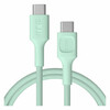 Kaabel USB-C Green Cell PowerStream, 1,2 m, roheline