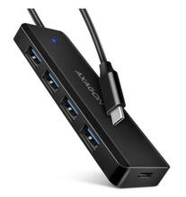HUB USB-C AXAGON HUE-C1C, 4 porti, 5Gbps, 19 cm