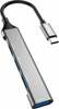 Adapter USB-C Dudao A16T, 4x USB-A, 6.3 cm, must/hall