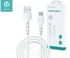 USB-C kaabel Devia Kintone EC145, 1 m, valge