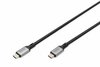 Kaabel USB-C Digitus DB-300443-030-S USB4 Gen 2x2, 3 m, must